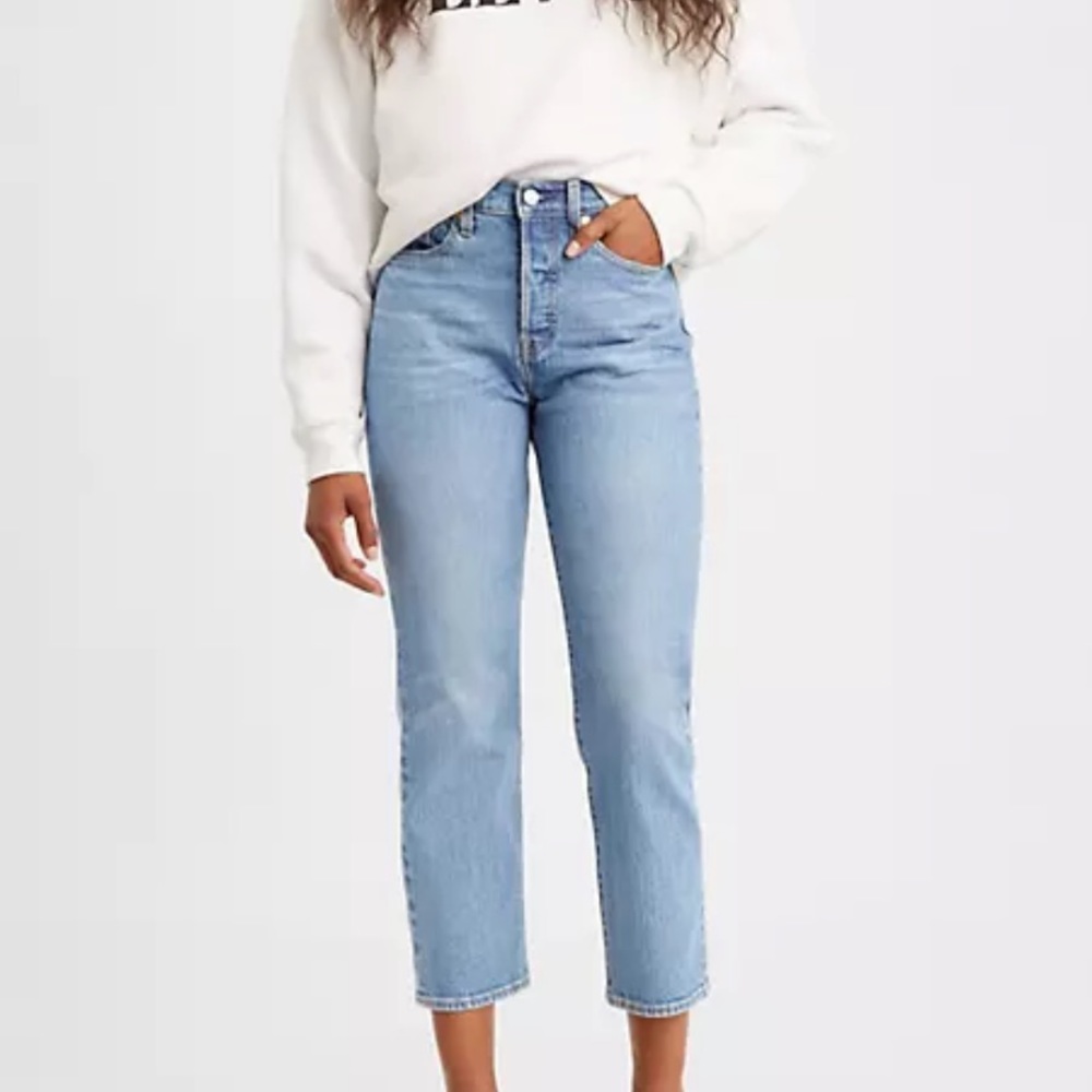 NWT Levi’s Wedgie Straight High Button Fly Jeans